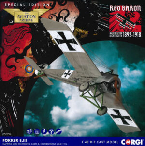 Fokker E.III Manfred von Richthofen, Kasta 8, Eastern Front, June 1916 Corgi AA28702 1:48