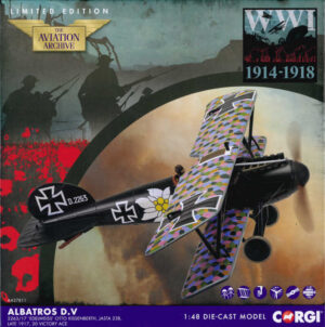 Albatros D.V. "Edelweiss" Otto Kissenberth Corgi AA37811 1:48