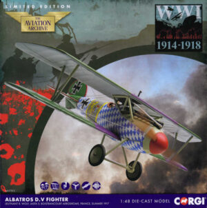 Albatros D.V. Leutnant R.Wolf, Jasta 5 Corgi AA37812 1:48
