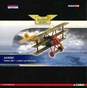 Fokker DR. 1 - Lothar von Richthofen Corgi AA38302 1:48