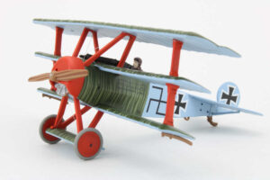 Fokker DR.1 Lt. Eberhard Mohnicke, Jasta 11, von Richthofens flying circus, Lechelle, 1918 Corgi AA38307 1:48 - Image 5