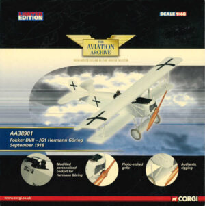 Fokker D.VII JG1, Hermann Göring, September 1918 Corgi AA38901 1:48