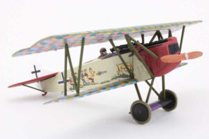 Alternative view of Fokker D.VII Wilhelm Scheutzel, Jasta 65, "Seven Swabians", September 1918 Corgi AA38906 1:48