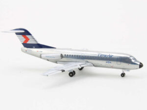 Alternative view of Fokker 28-1000 Time Air C-FTAV Aeroclassics AC1185 1:400