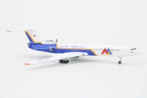 Alternative view of Tupolev TU-154B Armenian Airlines EK-85566 "Exclusive for SkyJets400" Aeroclassics AC18050 1:400