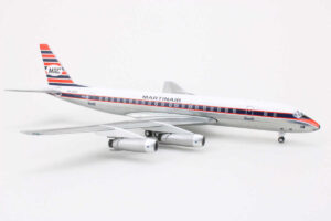 Alternative view of Douglas DC-8-30 Martinair Holland "Exclusive for Aviation Megastore" PH-DCD Aeroclassics AC219869 1:200