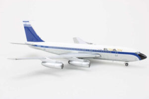 Alternative view of Boeing 707-120 El Al Israel Airlines N792FA Aeroclassics AC2ELY792A 1:200