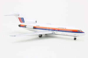 Alternative view of Boeing 727-200 United Airlines N7026U Aeroclassics AC419764 1:400