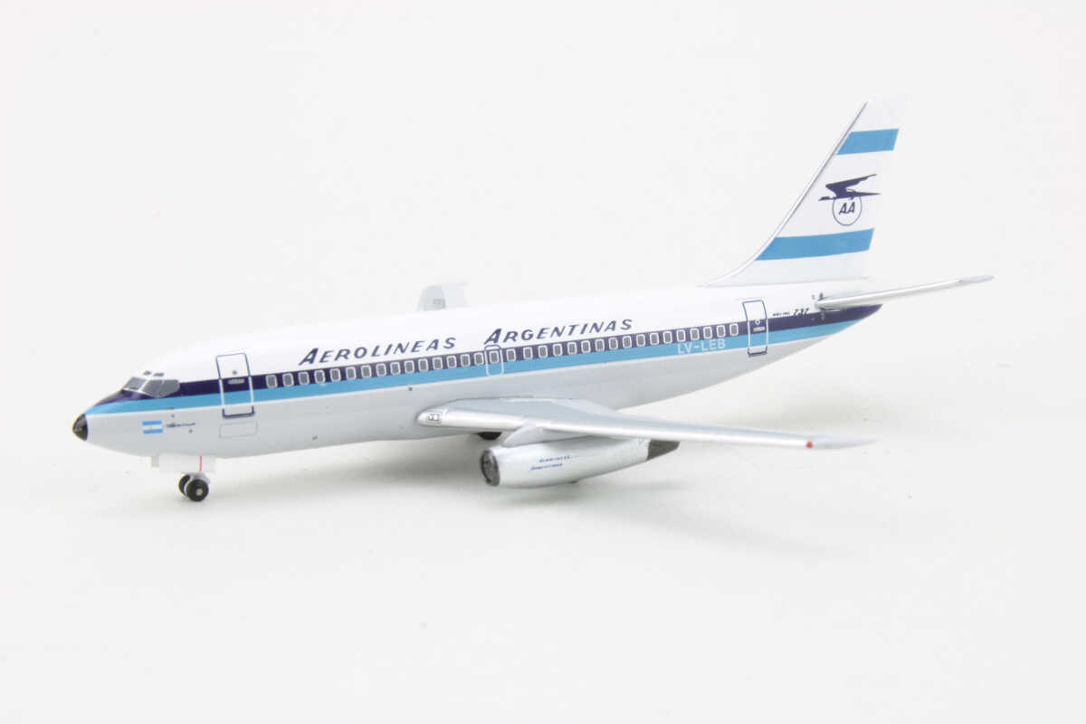 Boeing 737-200 Aerolinas Argentinas LV-LEB Aeroclassics AC419780 1:400 - Image 3