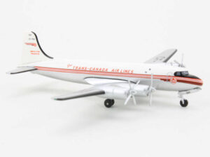 Alternative view of Canadair C-4F Trans-Canada Air Lines CF-TFU Aeroclassics AC706D 1:400