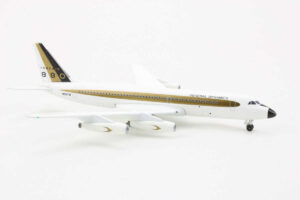 Alternative view of Convair CV-880 General Dynamics House Colors N801TW Aeroclassics AC90405 1:400