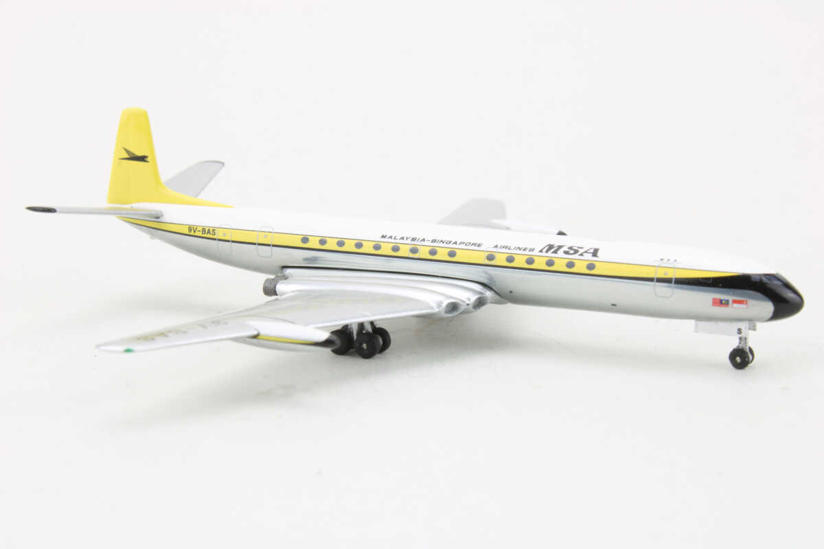 De Havilland DH.106 Comet 4 MSA Malaysia-Singapore Airlines 9V-BAS Aeroclassics AC9VBAS 1:400 – Bild 2