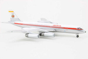 Alternative view of Convair CV-990 Iberia Airlines EC-BQA Aeroclassics ACIBE065 1:400