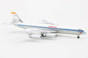 Alternative view of Convair CV-990 Iberia Airlines EC-BJC Aeroclassics ACSPA0409B 1:400