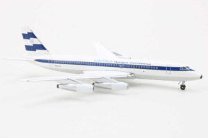 Alternative view of Convair CV-880 Lanica AN-BLX "Exclusive for Adam Jets" Aeroclassics 1:400