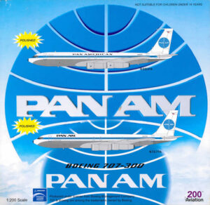 Boeing 707‑320C Pan Am Airways N767PA Aviation 200 AV2PANAM004P 1:200