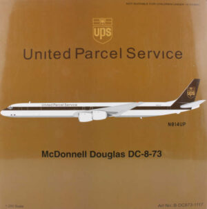McDonnell Douglas DC-8-73 UPS United Parcel Service N814UP Inflight200 B-DC873-1117 1:200