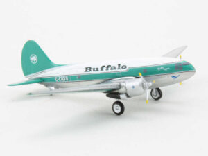 Alternative view of Curtiss C-46 Commando Buffalo Airways C-FAVO Aeroclassics 1:400
