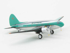 Alternative view of Curtiss C-46 Commando Buffalo Airways C-GTXW Aeroclassics 1:400