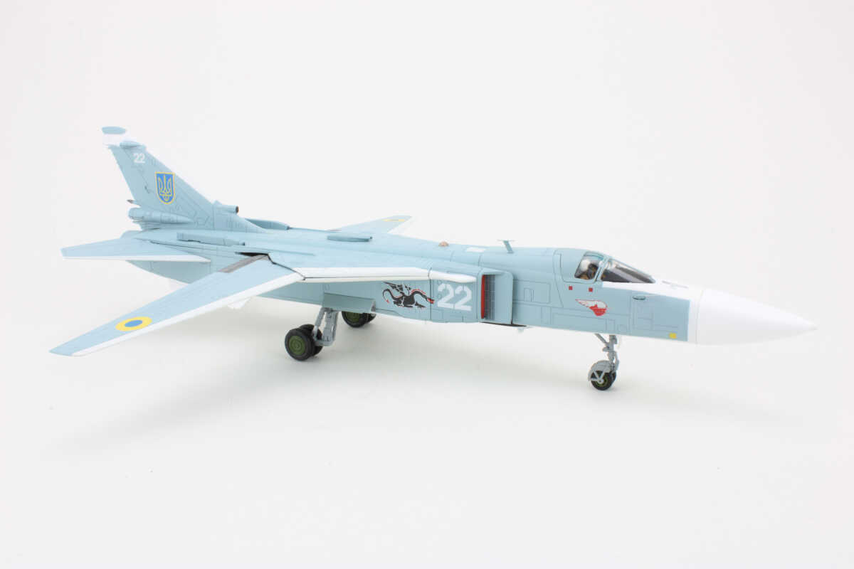 Sukhoi SU-24 Fencer Ukrainian Air Force White 22 Calibre Wings CA722403 1:72 – Bild 2