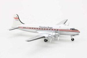 Alternative view of Douglas DC-4 Canadian Pacific Airlines CF-CUL Aeroclassics 1:400