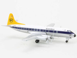 Alternative view of Vickers Viscount 800 Lufthansa D-ANOL Aeroclassics 1:400