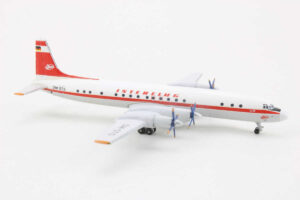 Alternative view of Ilyushin IL-18 Interflug DM-STG Aeroclassics 1:400