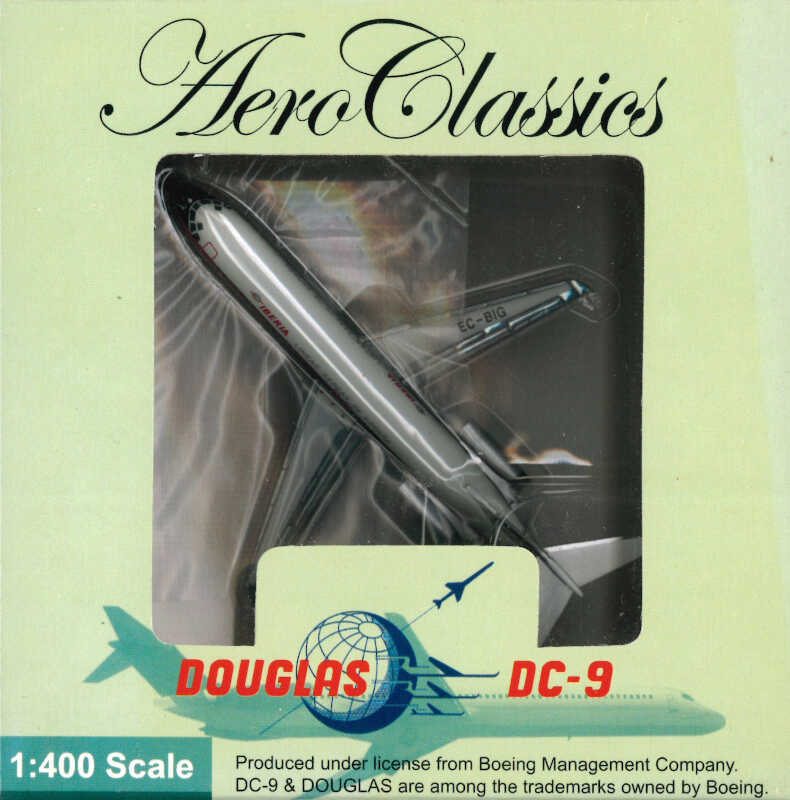 Douglas DC-9-30 Iberia Airlines EC-BIG Aeroclassics 1:400