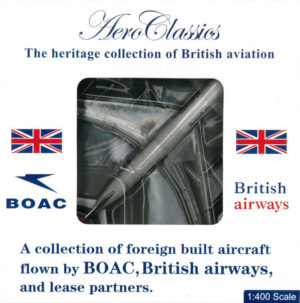 Boeing 707-320C British Airways G-AXGX Aeroclassics 1:400