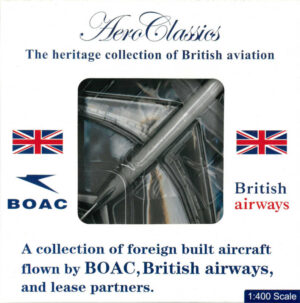 Boeing 707-320C BOAC G-AYLT Aeroclassics 1:400