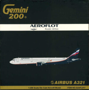 Airbus A321 Aeroflot VP-BWN Gemini Jets G2AFL017 1:200