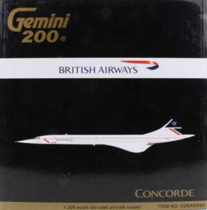 Concorde British Airways G-BOAC Gemini Jets G2BAW699 1:200
