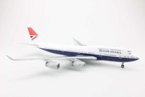 Alternative view of Boeing 747-400 British Airways G-CIVB Gemini Jets G2BAW841 1:200
