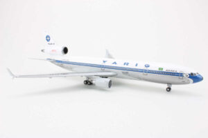 Alternative view of McDonnell Douglas MD-11 Varig Brasil PP-VOQ Gemini Jets G2VRG1007 1:200