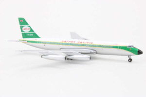 Alternative view of Convair CV-880 Cathay Pacific VR-HFS Aeroclassics GFCPA002 1:400