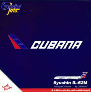 Ilyushin IL-62M Cubana CU-T1284 Gemini Jets GJCUB688 1:400