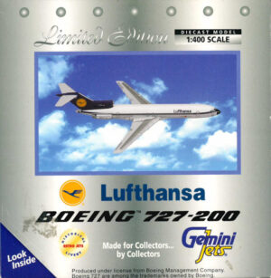 Boeing 727-200 Lufthansa D-ABCI Gemini Jets GJDLH201 1:400