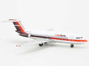 Alternative view of BAC 1-11-200 US Air N1127J Gemini Jets GJUSA204 1:400
