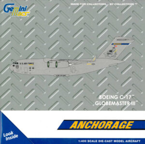 Boeing C-17 Globemaster III United States Air Force "Anchorage AFB" Gemini Macs GMUSA087 1:400
