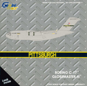 Boeing C-17 Globemaster III United States Air Force "Pittsburgh AFB" Gemini Macs GMUSA088 1:400