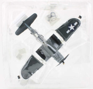 Alternative view of Vought F4U-1A Corsair VMF-214 "Black Sheep" Jan 3rd, 1944 Hobbymaster HA8222 1:48