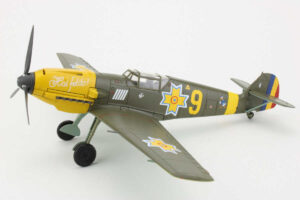 Messerschmitt BF109E-3 "Hai Fetito" Lt. Joan Di Cesare, Grupul 7, Romanian Air Force, 1941 Hobbymaster HA8721 1:48 - Image 3