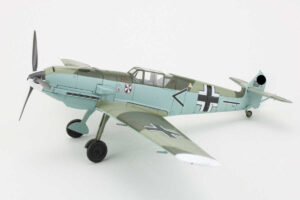 Messerschmitt BF109E-4 "Franz von Werra" II/JG-3, Sept.1940 Hobbymaster HA8722 1:48 - Image 3