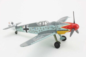 Alternative view of Messerschmitt BF109G-6 "Hermann Graf" JGr 550, Wiesbaden-Erbenheim, Sept 1943 Hobbymaster HA8751 1:48