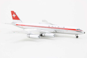 Alternative view of Convair CV-990 Balair HB-ICG Aeroclassics 1:400