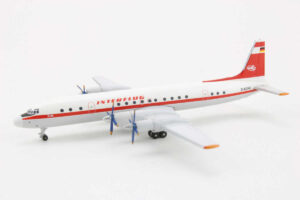 Ilyushin IL-18 Interflug D-AOAU "Exclusive for Scale Hangar Club" Aeroclassics HC-032 1:400 - Image 3