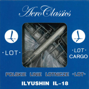 Ilyushin IL-18F LOT Polish Airlines Cargo SP-LSA "Exclusive for Scale Hangar Club" Aeroclassics HC-033 1:400