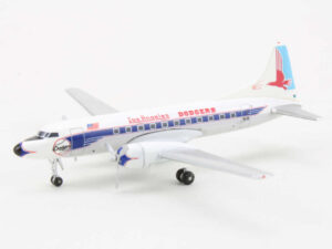 Convair CV-440 Los Angeles Dodgers N1R "Exclusive for Scale Hangar Club" Aeroclassics HC-034 1:400 - Image 3