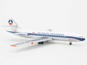Alternative view of Sud Aviation SE-210 III Air Charter International F-BJTJ "Exclusive for 400 Scale Hangar Club" Aeroclassics HC-040 1:400