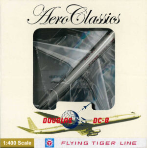 Douglas DC-8-63 Flying Tigers N624FT "Exclusive for 400 Scale Hangar Club" Aeroclassics HC-041 1:400